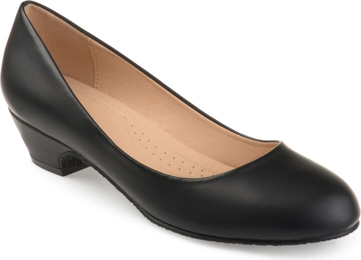 Journee Collection Womens Comfort Saar Low Heels Womens Shoes | Deals Must Buy