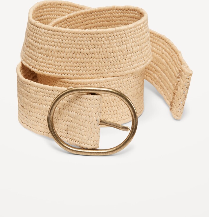 Stretch Braided Straw Belt For Women 1 5 Inch 1 | Deals Must Buy