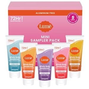 Lume Whole Body Deodorant Sampler