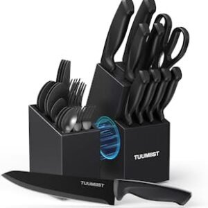 Knife Block With Sharpener