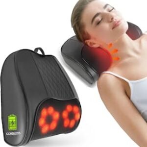 Neck and Back Massager With Heat