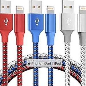 iPhone Lightning Charger Cord 3-Pack