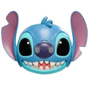 Disney Stitch Talking Mask with 25 Sounds & Phrases,justable Straps, Costume for Kids, Dre