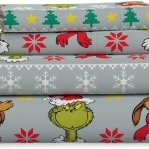 Franco Dr. Seuss Flannel Sheet Set Full