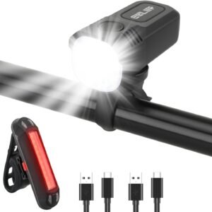 XX USB Rechargeable Bike Light Set