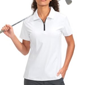 Womens Golf Zip Up Shirt