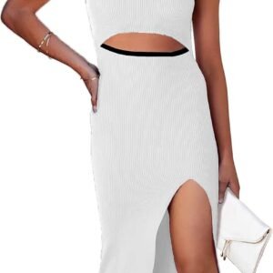 Womens Summer Midi Bodycon Dresses