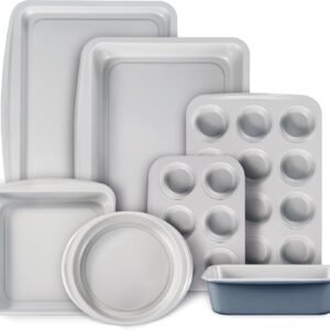 CAROTE 7-Piece Nonstick Baking Pans Set