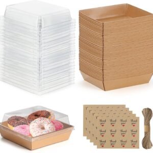 XX 50 Pack Square Charcuterie Boxes