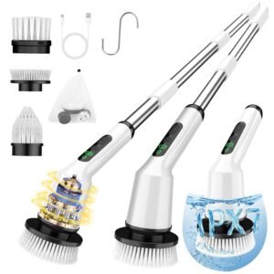 Electric Spin Scrubber White