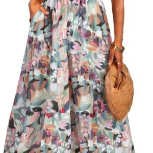 Simplee Women Floral Midi Dress