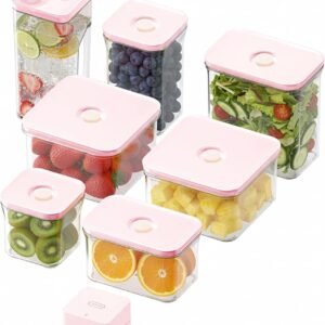 Rose 8pc Airtight Food Containers