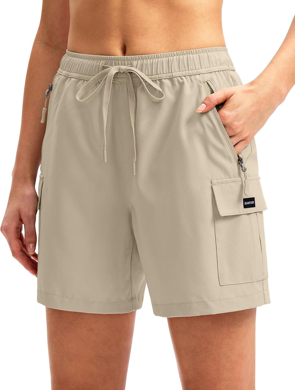 Womens Hiking Cargo Shorts 1 Womens Hiking Cargo Shorts