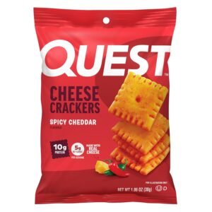Quest Nutrition Spicy Cheddar Crackers 10g Protein