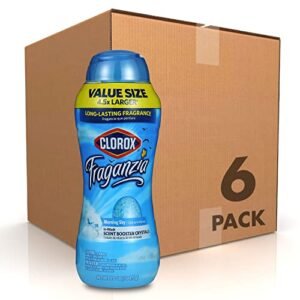 Clorox Fraganzia Laundry Scent Booster Crystals, In-Wash Fragrance Beads for Fresh-Smellin