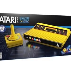 Atari 2600 PAC-MAN Edition Console, Game & Wireless Joystick