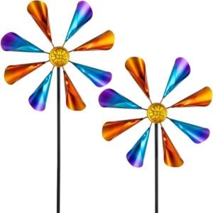 DREAMYSOUL Metal Wind Spinner Decor