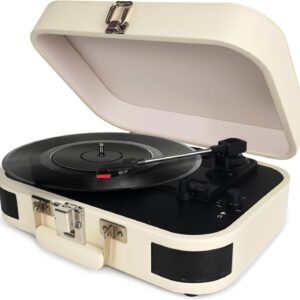 WEY&FLY Vintage Suitcase Record Player