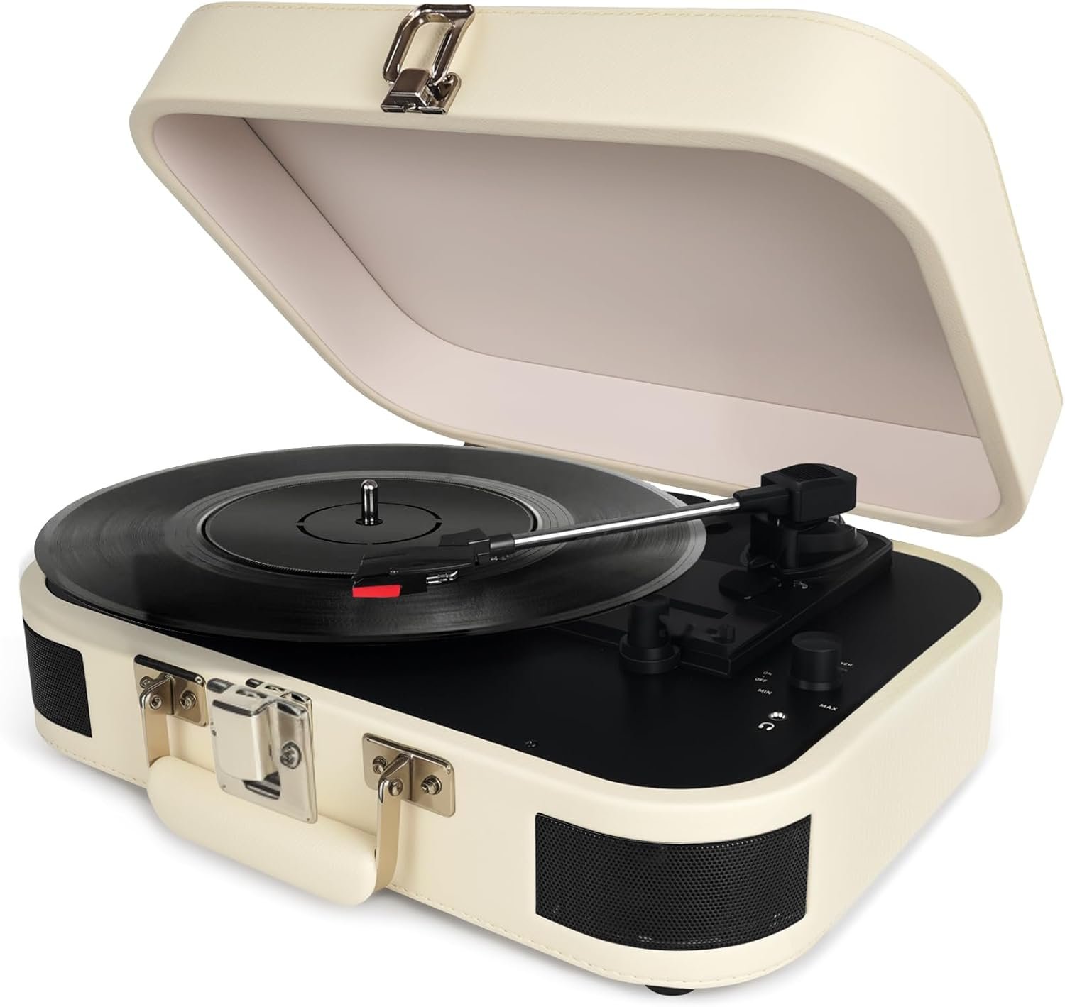 WEY&FLY Vintage Suitcase Record Player 1 WEY&FLY Vintage Suitcase Record Player