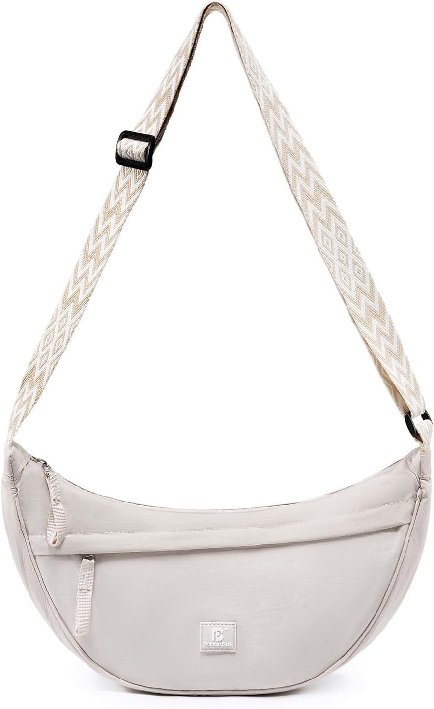 Nylon Crescent Crossbody Bag 1 Nylon Crescent Crossbody Bag