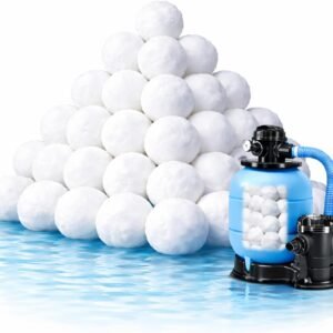 Eco-Friendly Pool Filter Balls 1.54 Lbs