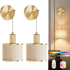 xx Reg Battery Wall Sconce Set