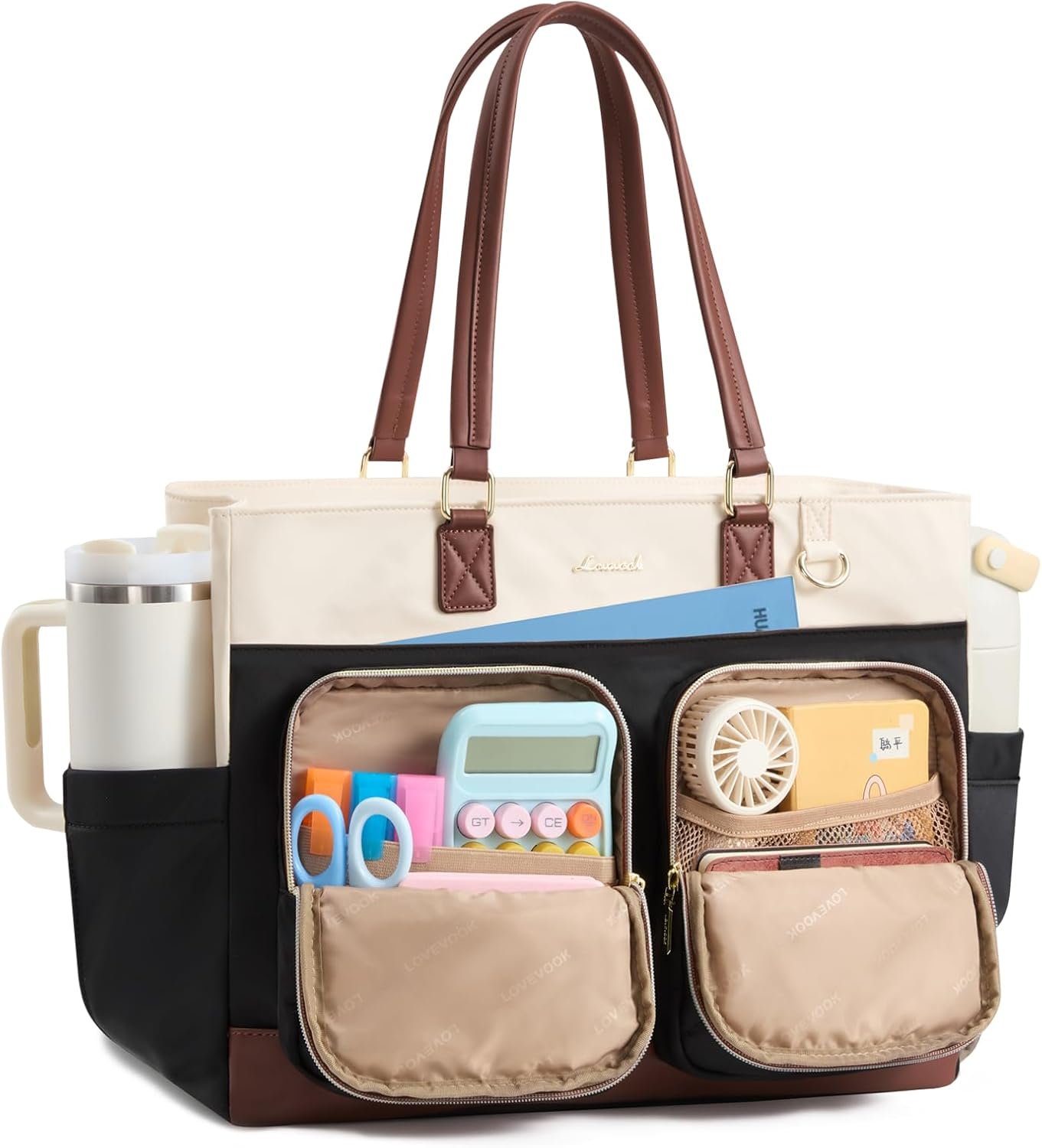 LOVEVOOK Teacher Tote 15.6 Inch Laptop Bag 1 LOVEVOOK Teacher Tote 15.6 Inch Laptop Bag