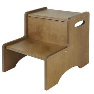 Toddler Step Stool by xx, 2-Step Wooden