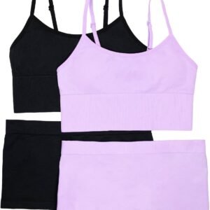 Fruit of the Loom Girls Seamless Bra Set