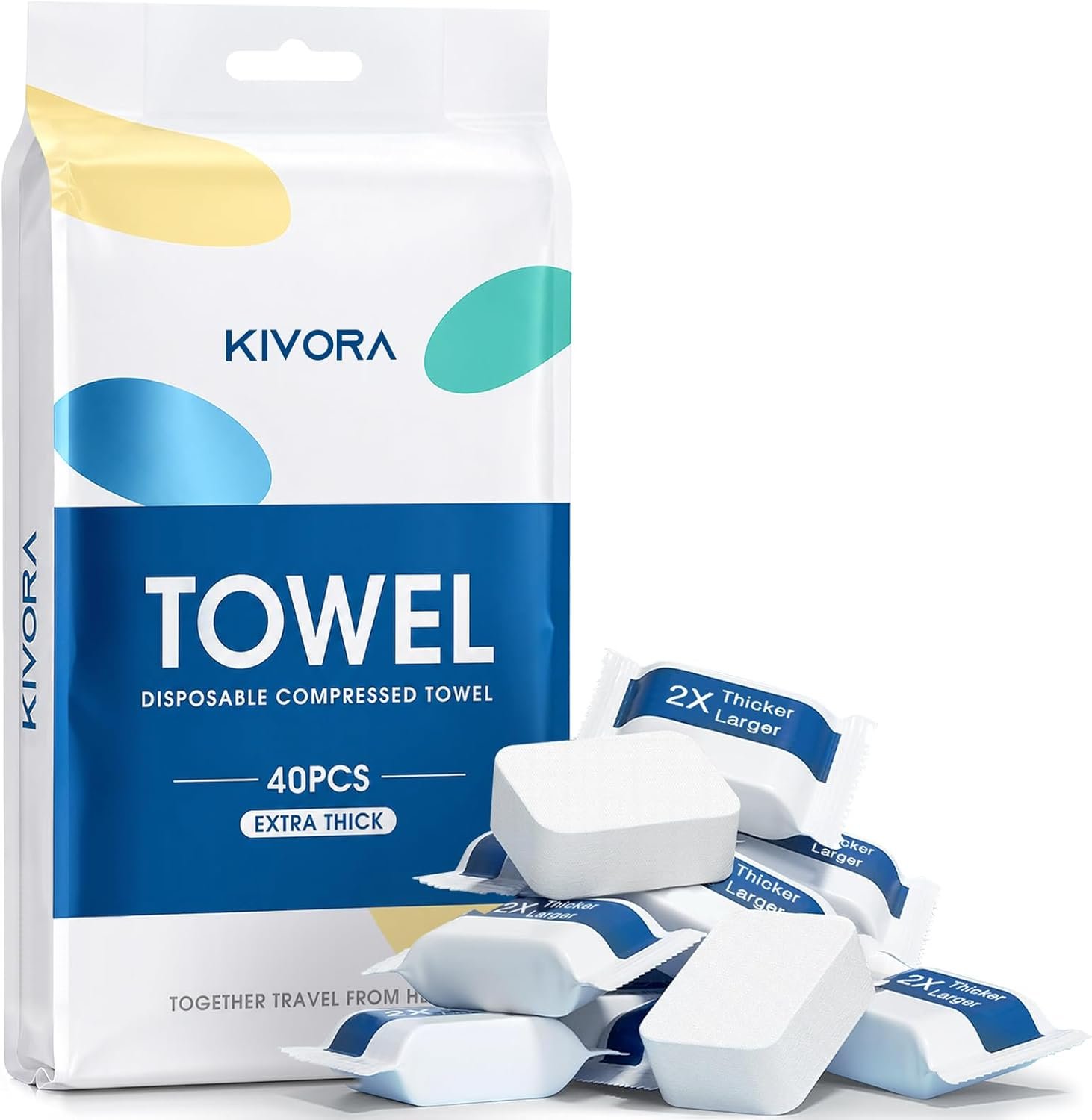 XX Extra Thick Compressed Towel Tablets 1 XX Extra Thick Compressed Towel Tablets