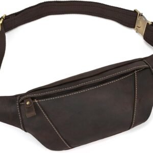 LUUFAN Leather Fanny Pack