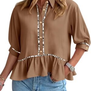 Cicy Bell Peplum Blouse