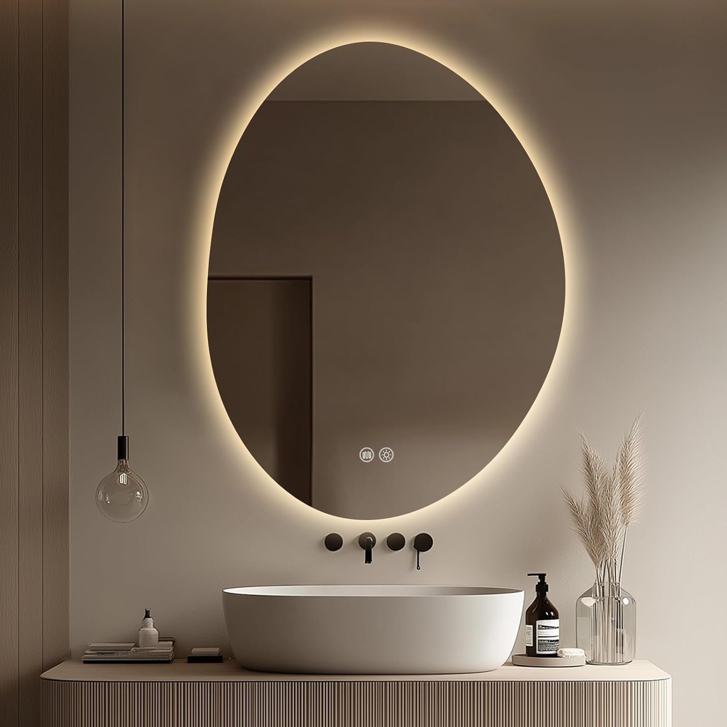 LED Bathroom Mirror with Lights by xx 1 LED Bathroom Mirror with Lights by xx