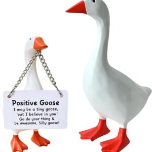 xxDesk 7in Cute Goose Office Decor