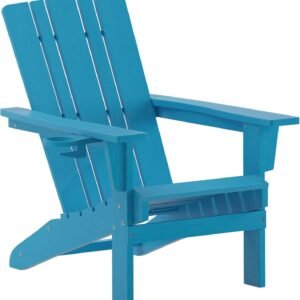 Flash Furniture Halifax Blue Outdoor Chair
