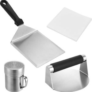 Smashed Burger Press Kit with Spatula