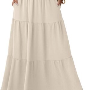 Womens Boho Maxi Skirt 50% Off