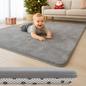 LANSBER Padded Baby Play Mat