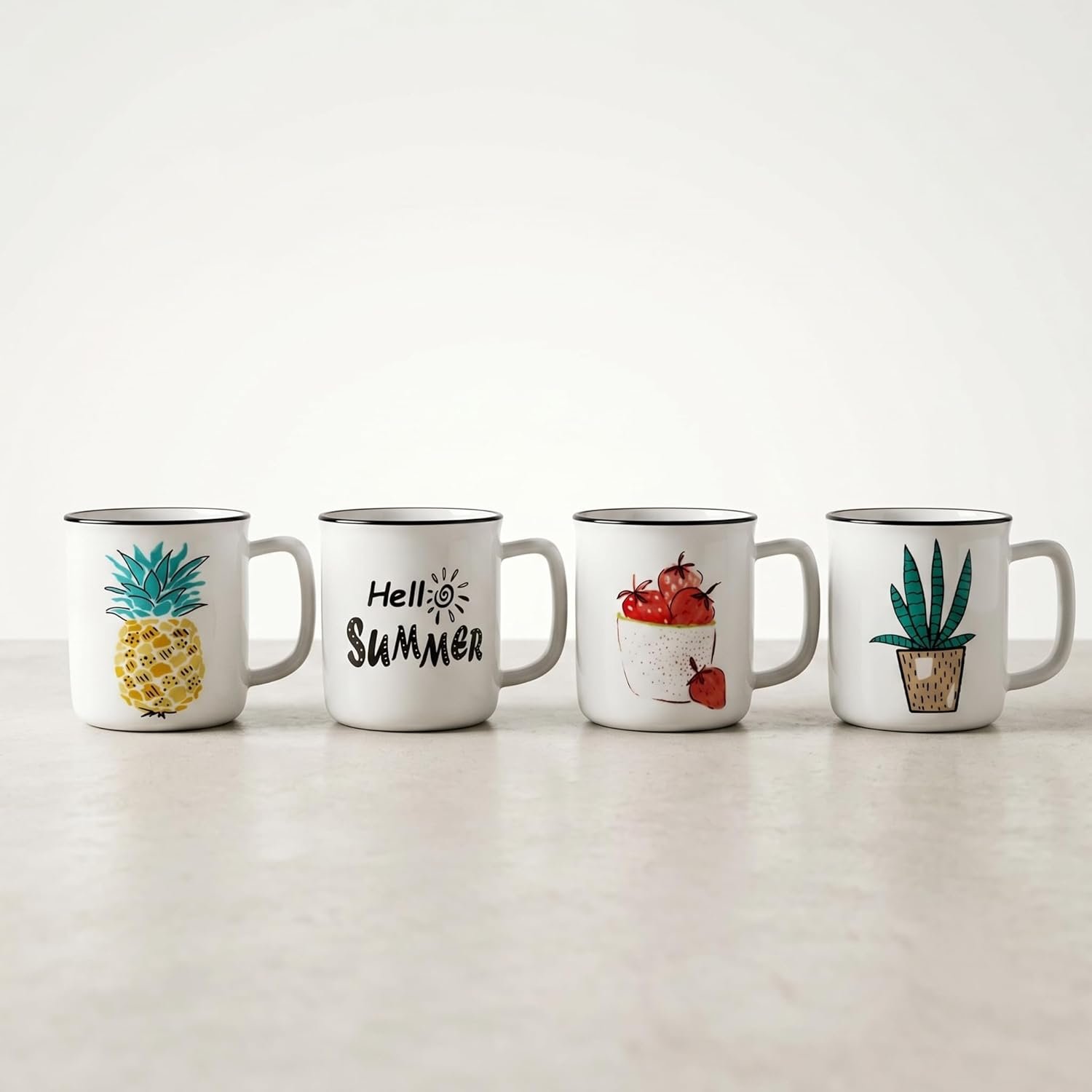 Topadorn Ceramic Espresso Cups 1 Topadorn Ceramic Espresso Cups