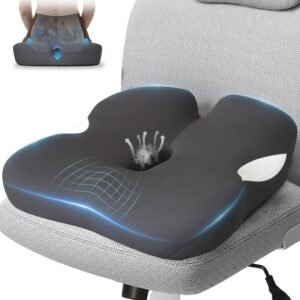 Memory Foam Chair Cushion for Back Support