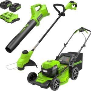 Greenworks 48V 21″ Brushless Mower & Trimmer