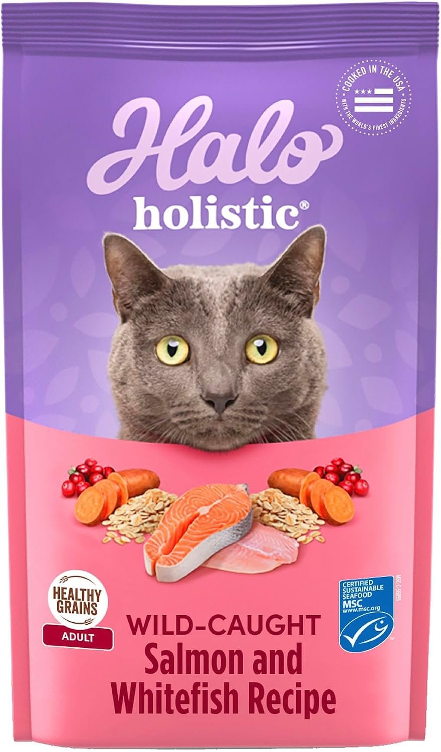 Halo Wild Caught Salmon Kitty FoodCLIP COUPON 1 Halo Wild Caught Salmon Kitty FoodCLIP COUPON