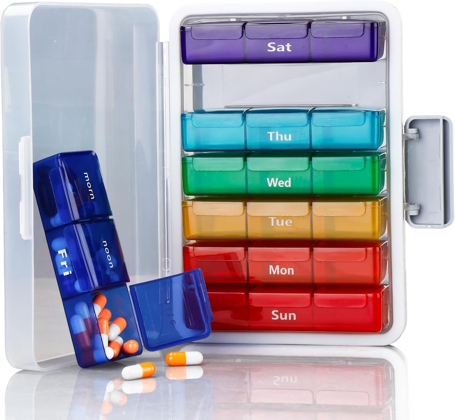 Weekly Pill Organizer 1 Weekly Pill Organizer
