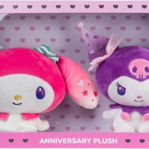 Sanrio My Melody 50th Kuromi 20th Plush 2-Pack