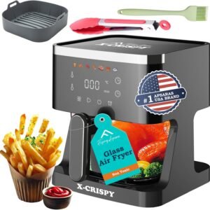Glass Air Fryer for Healthy Cooking