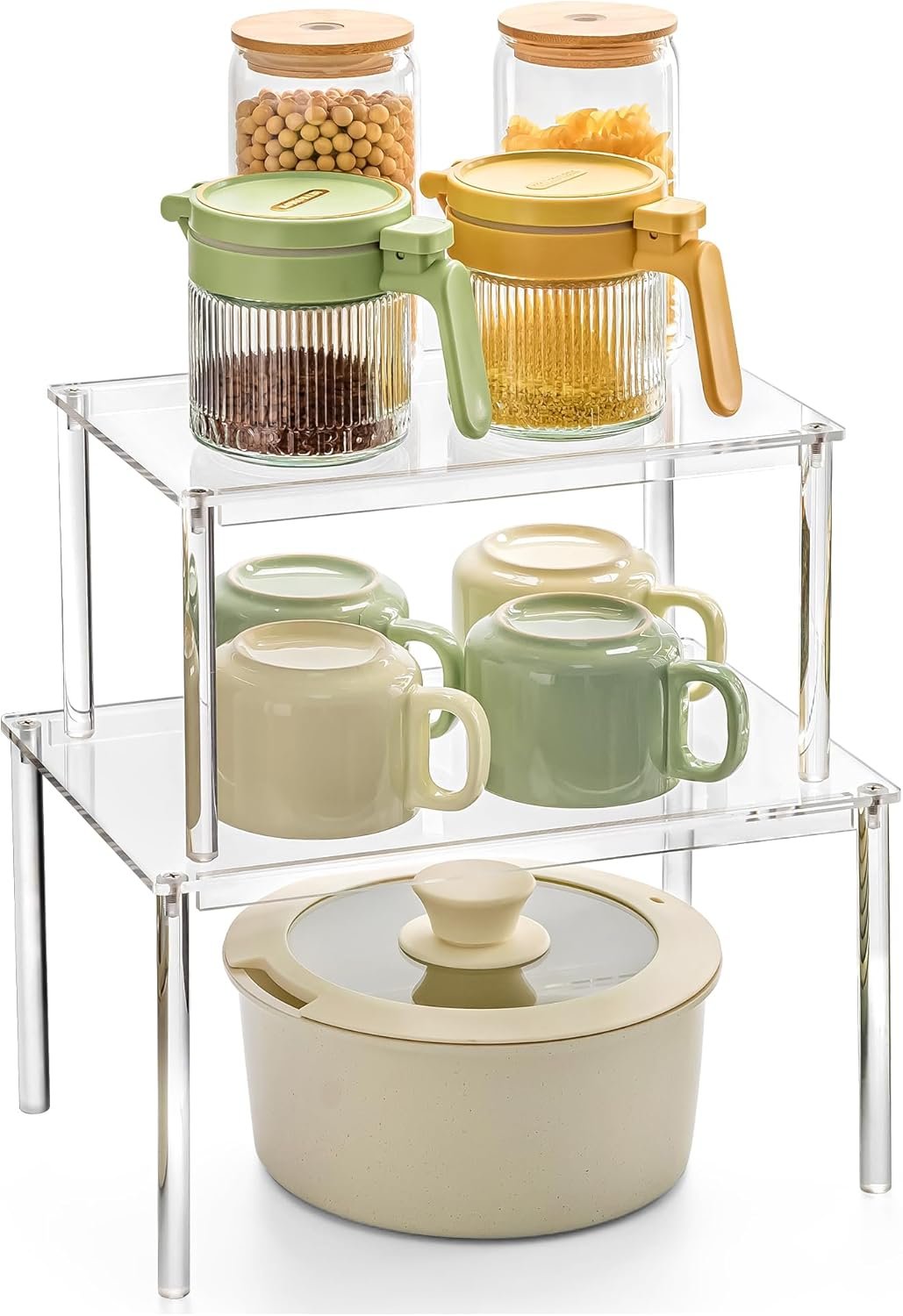 Acrylic Cabinet Organizers 1 Acrylic Cabinet Organizers
