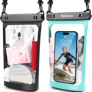 Waterproof Phone Pouch by [Brand] for Beach, Pool