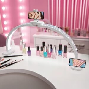 Half Moon Nail Light for Desk