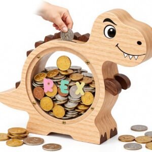 VivaFaux Dinosaur Piggy Bank