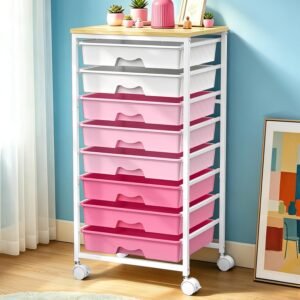 XX Rolling Storage Cart with Drawers